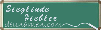 Sieglinde Hiebler Visitenkarte